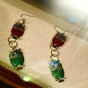 Owl earrings